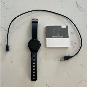 Garmin Vivoactive 3 Music Smartwatch with Music - Black